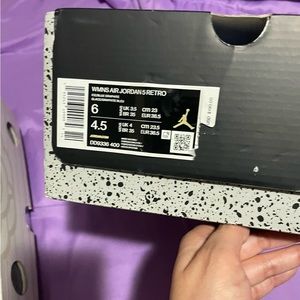 Jordan 5 women blue bird size 6